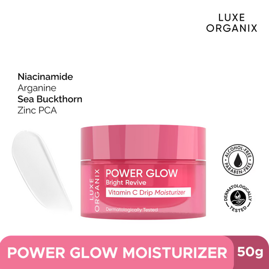 Moisturiser Power Glow Bright Revive Vitamin C Drip 50g