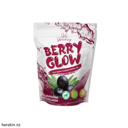 Glowming Health & Beauty Drink 10 x 20g Sachets - Berry Glow