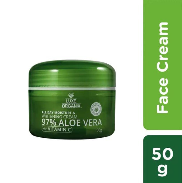 Aloe Vera 97% All Day Moisture and Whitening Cream with Vit. C 50g