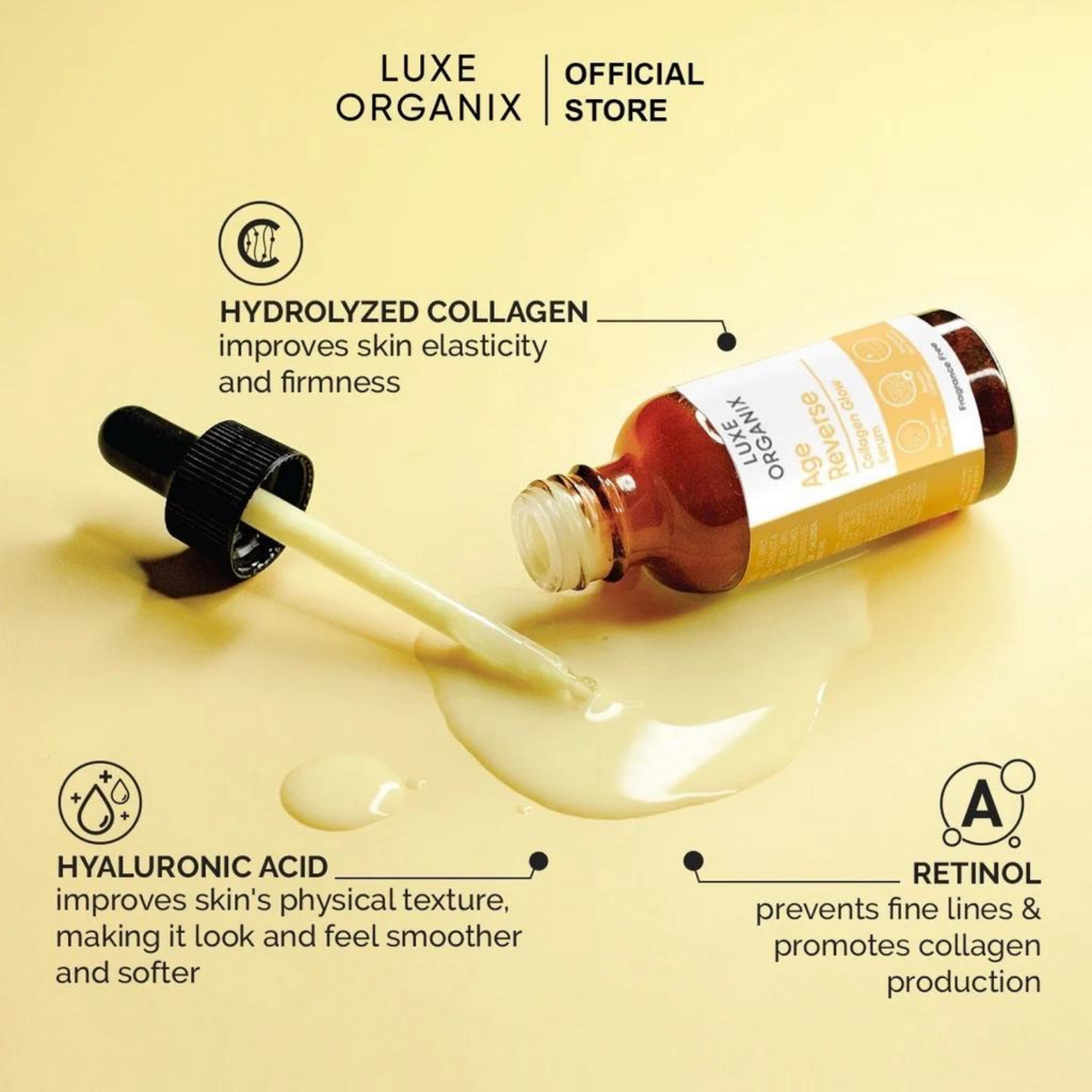 CLEARANCE - Age Reverse Collagen Glow Serum Travel Size 7ml