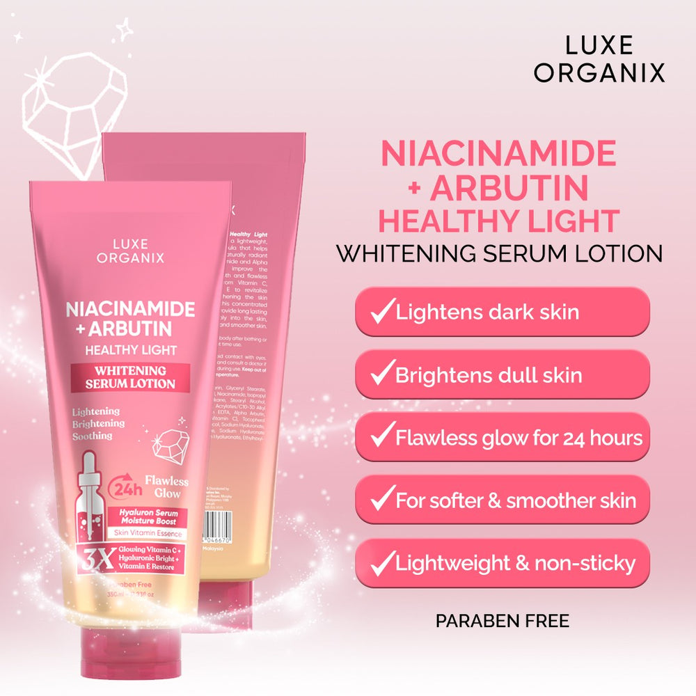 Serum Lotion Niacinamide + Arbutin Whitening 350ml