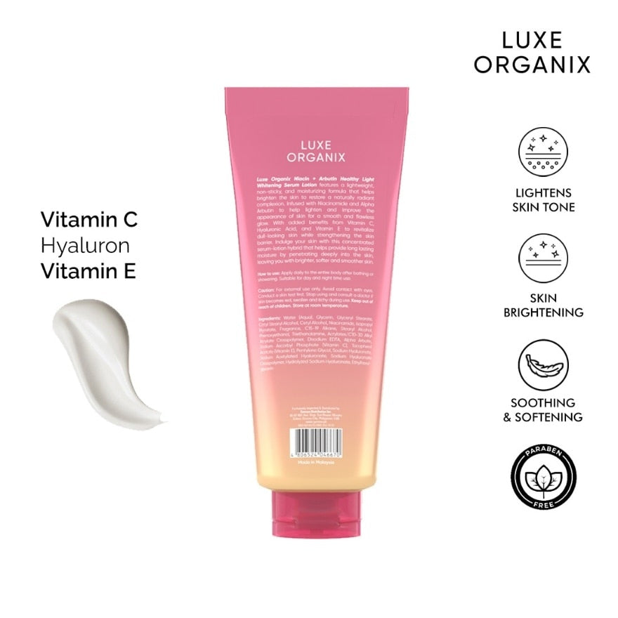 Serum Lotion Niacinamide + Arbutin Whitening 350ml