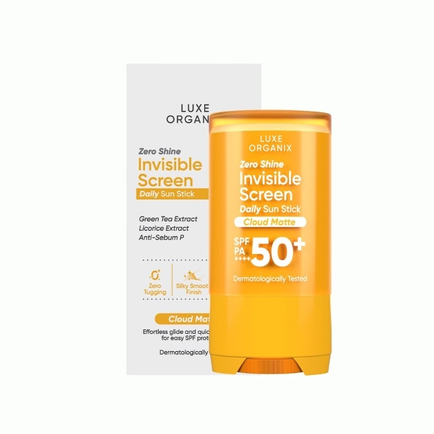 Zero Shine Invisible Screen Daily Sunscreen Stick SPF 50+ PA++++ 17g