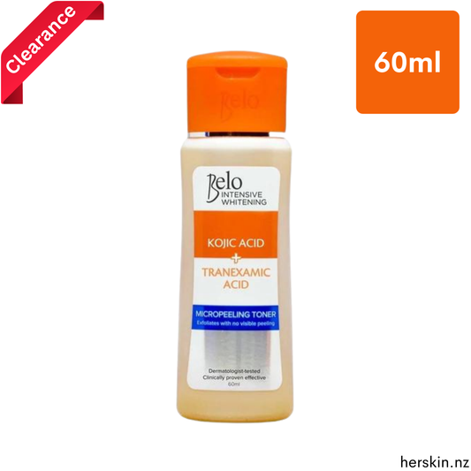 CLEARANCE - Intensive Whitening Kojic Acid + Tranexamic Acid Micropeeling Toner 60ml