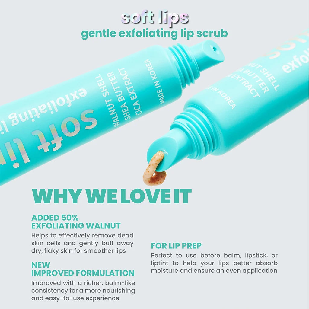 Soft Lips Exfoliating Lip Scrub 15g