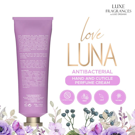 Hand and Cuticle Perfume Cream 30g - Love Luna