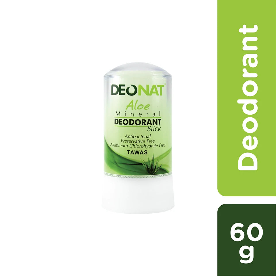 Deonat Mineral Deodorant Stick 60g - Available in 3 Variants