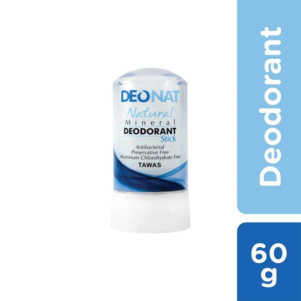 Deonat Mineral Deodorant Stick 60g - Available in 3 Variants