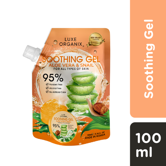 Soothing Gel Aloe Vera & Snail Mucin Travel Size 100ml