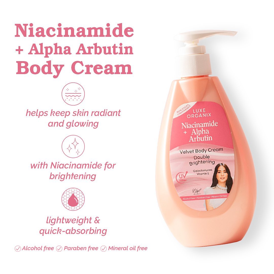 CLEARANCE - Velvet Body Lotion Niacinamide + Alpha Arbutin 400ml