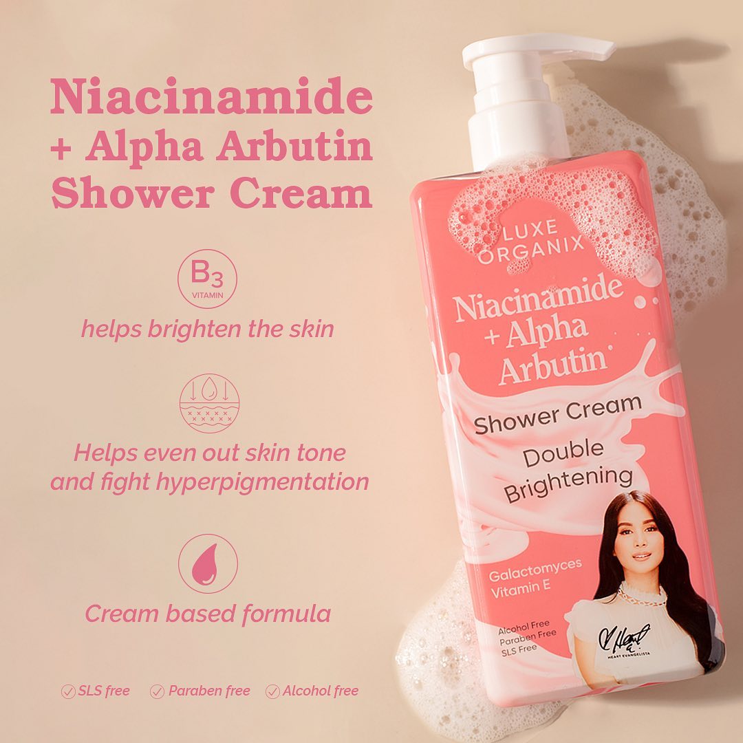 Shower Cream Niacinamide + Alpha Arbutin 400ml