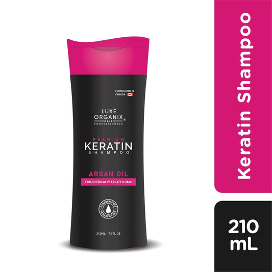 Premium Keratin Shampoo Argan Oil 210ml