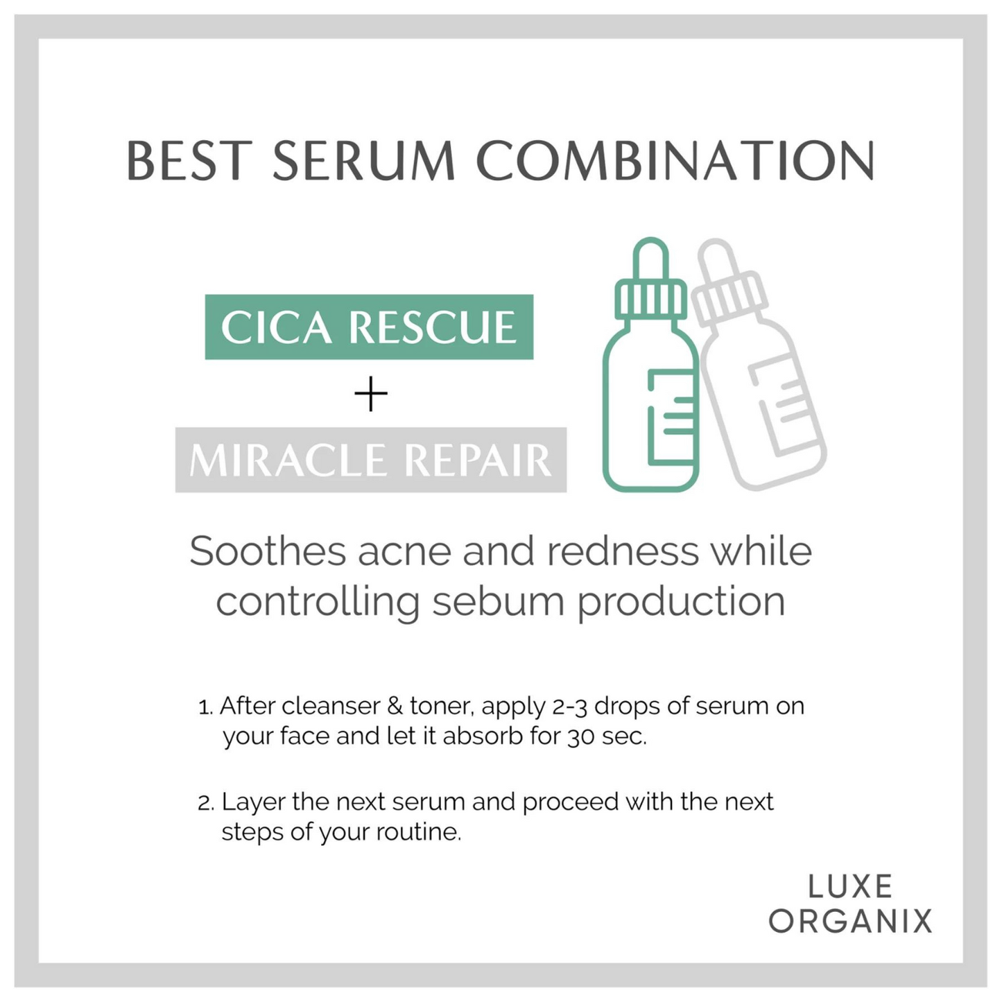 Cica Rescue Gentle Brightening Serum 30ml