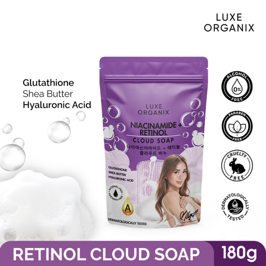 Cloud Soap Niacinamide + Retinol 180g