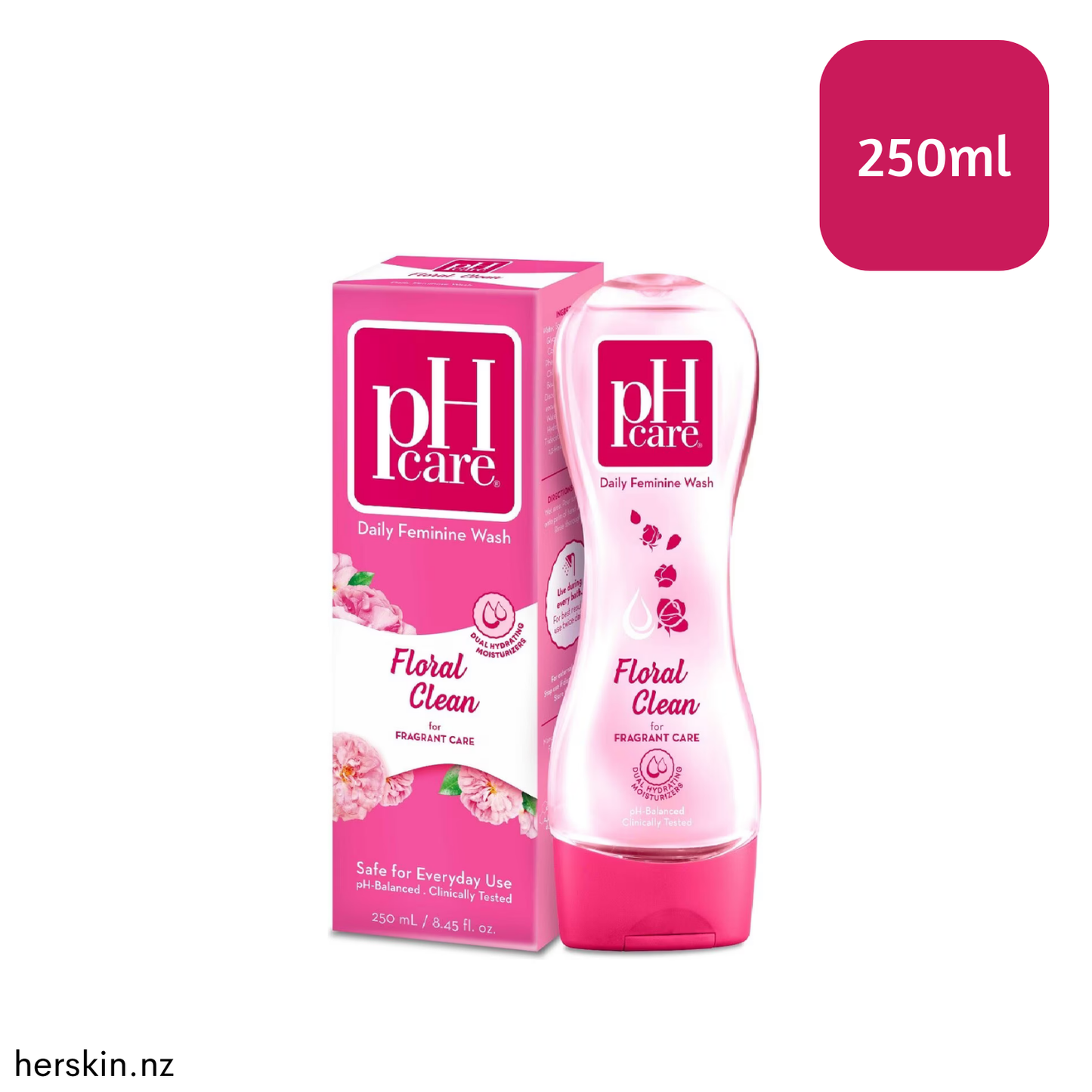 pH Care Feminine Wash Floral Clean 250ml