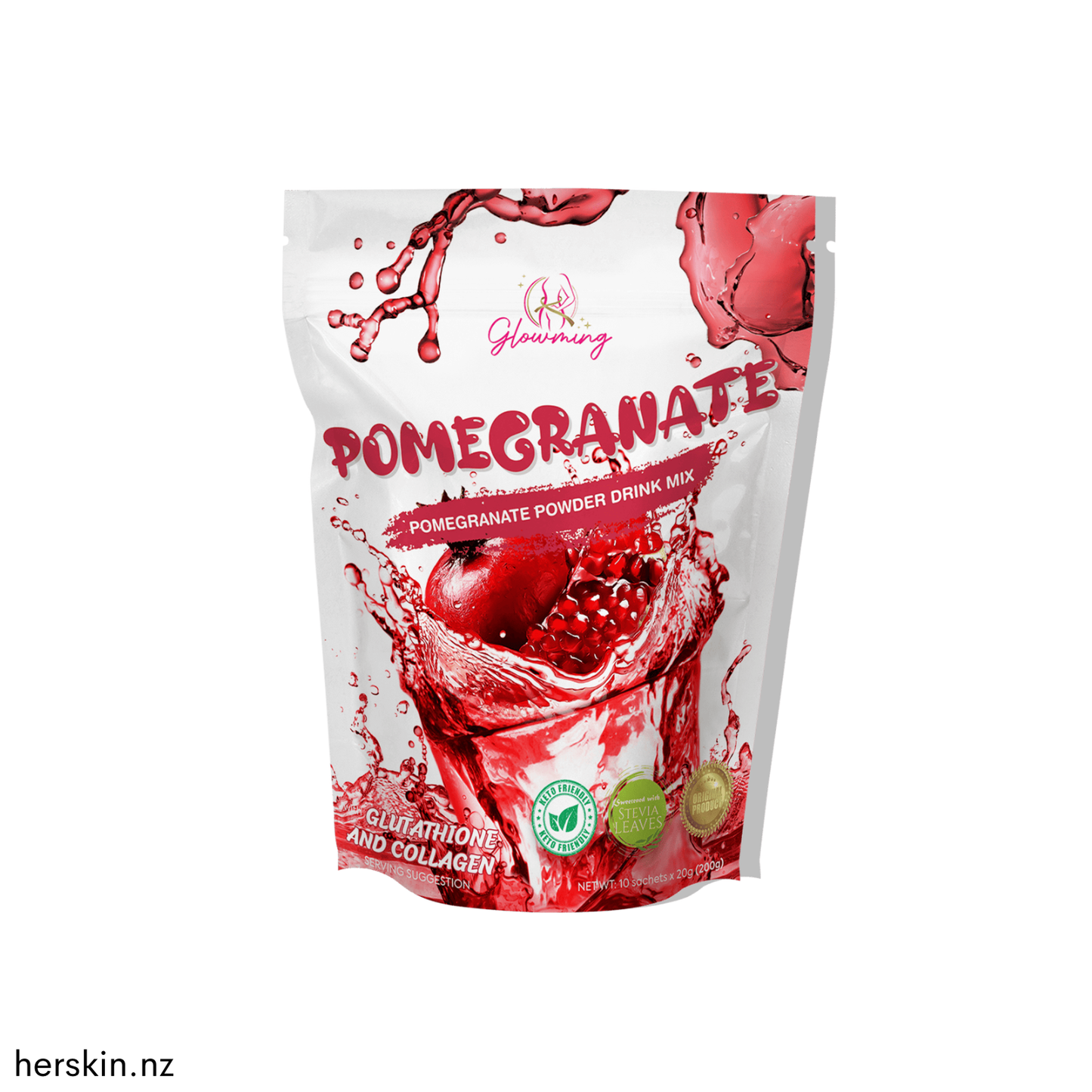 Glowming Powder Drink Mix 10 x 20g Sachets