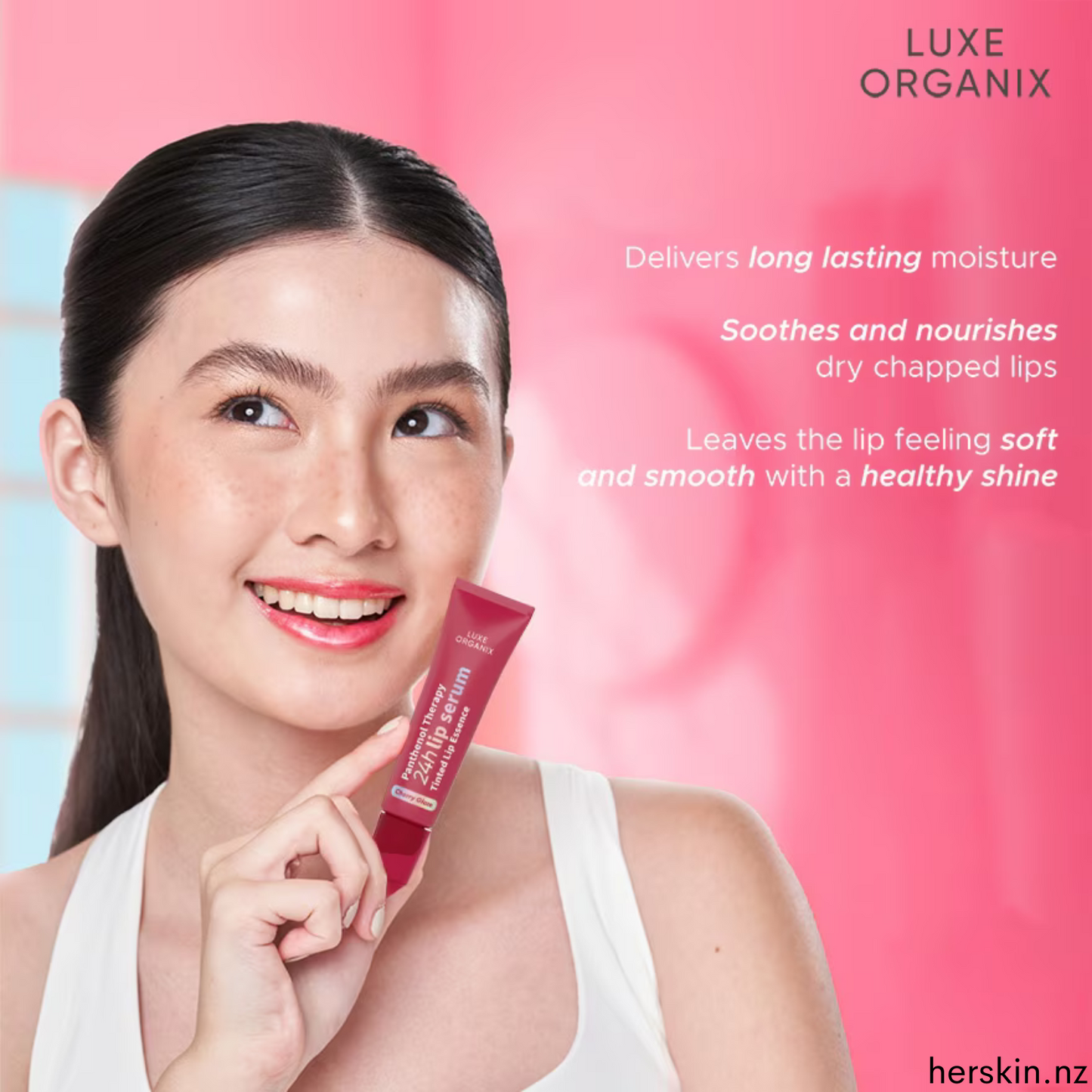 Lip Serum 24H Tinted Essence 10g - Cherry Glaze
