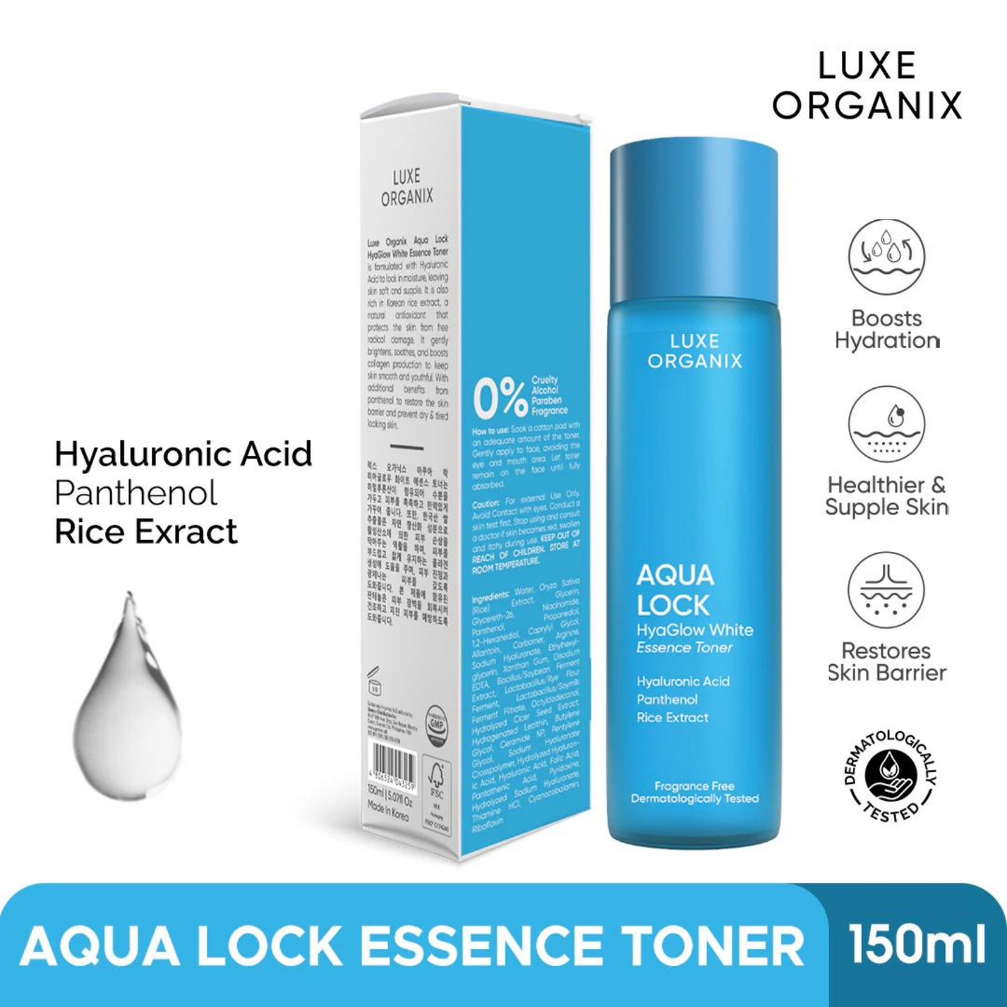 Aqua Lock Essence Toner 150ml