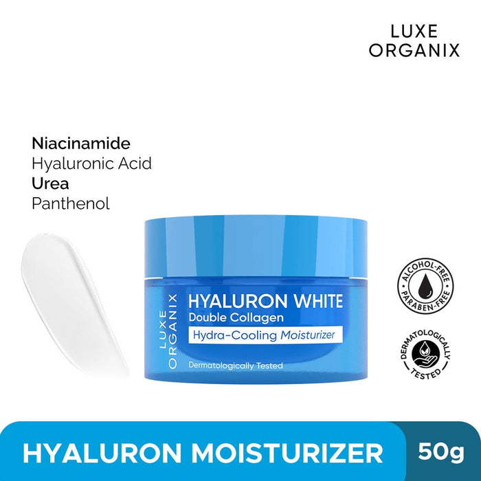 Moisturiser Hyaluron White Double Collagen Hydra-Cooling 50g