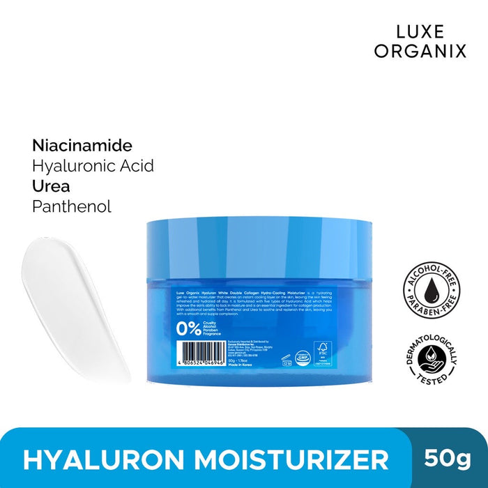 Moisturiser Hyaluron White Double Collagen Hydra-Cooling 50g