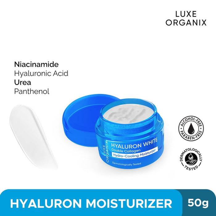 Moisturiser Hyaluron White Double Collagen Hydra-Cooling 50g