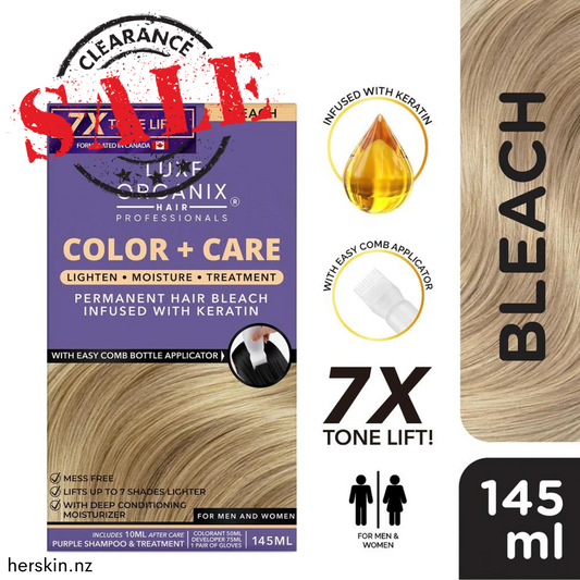 CLEARANCE - Keratin Hair Colour + Care Bleach 145ml