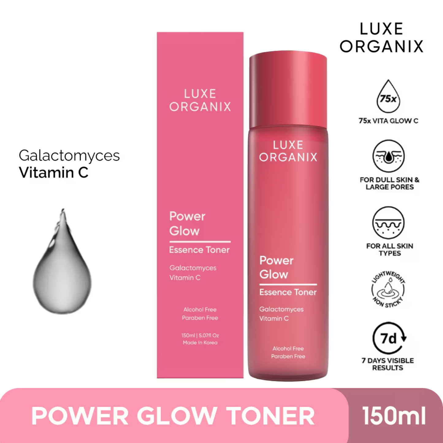 Power Glow Vita Glow C Toner 150ml