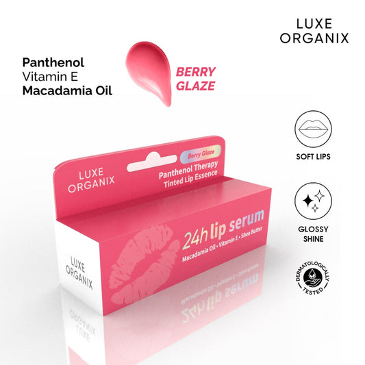Lip Serum 24H Tinted Essence 10g - Berry Glaze