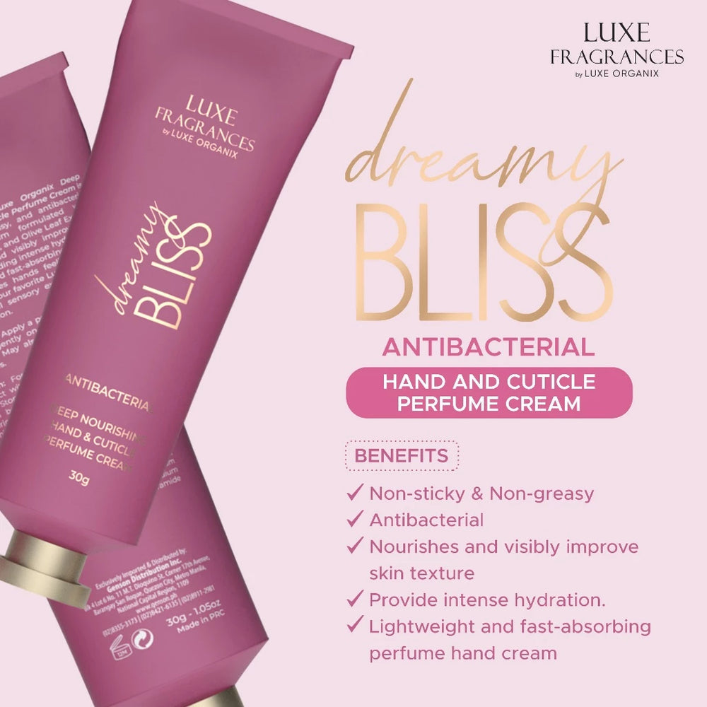 Hand and Cuticle Perfume Cream 30g - Dreamy Bliss