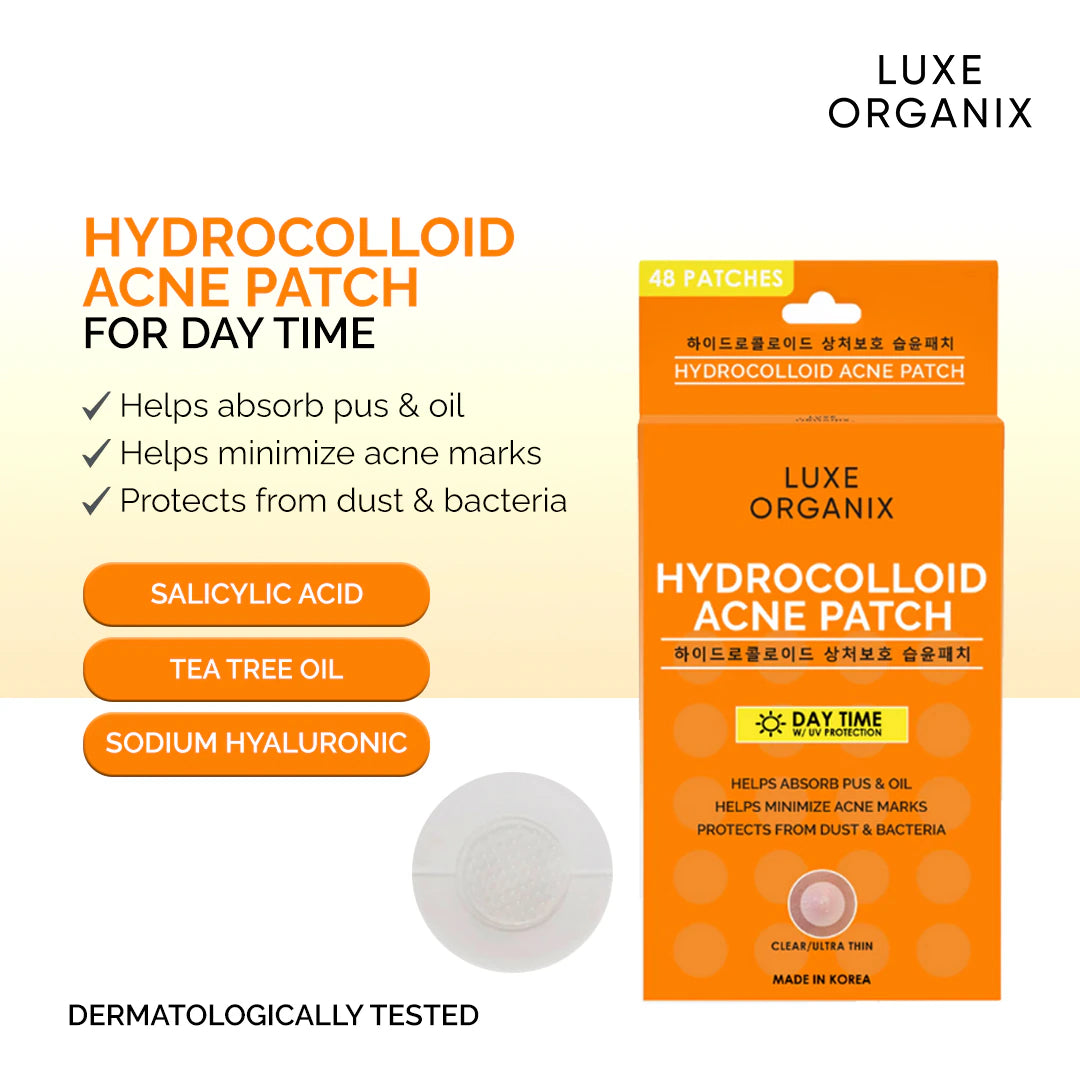 Hydrocolloid Acne Spot Patch x 48 - Daytime