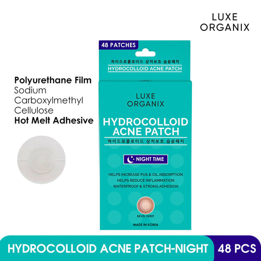 Hydrocolloid Acne Spot Patch x 48 - Nighttime