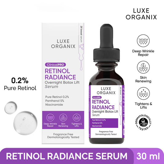 Retinol Radiance ClinicalPRO Serum Overnight Botox Lift 30ml