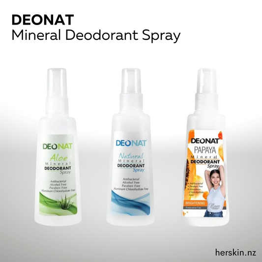 Deonat Mineral Deodorant Spray 100ml - Available in 3 Variants