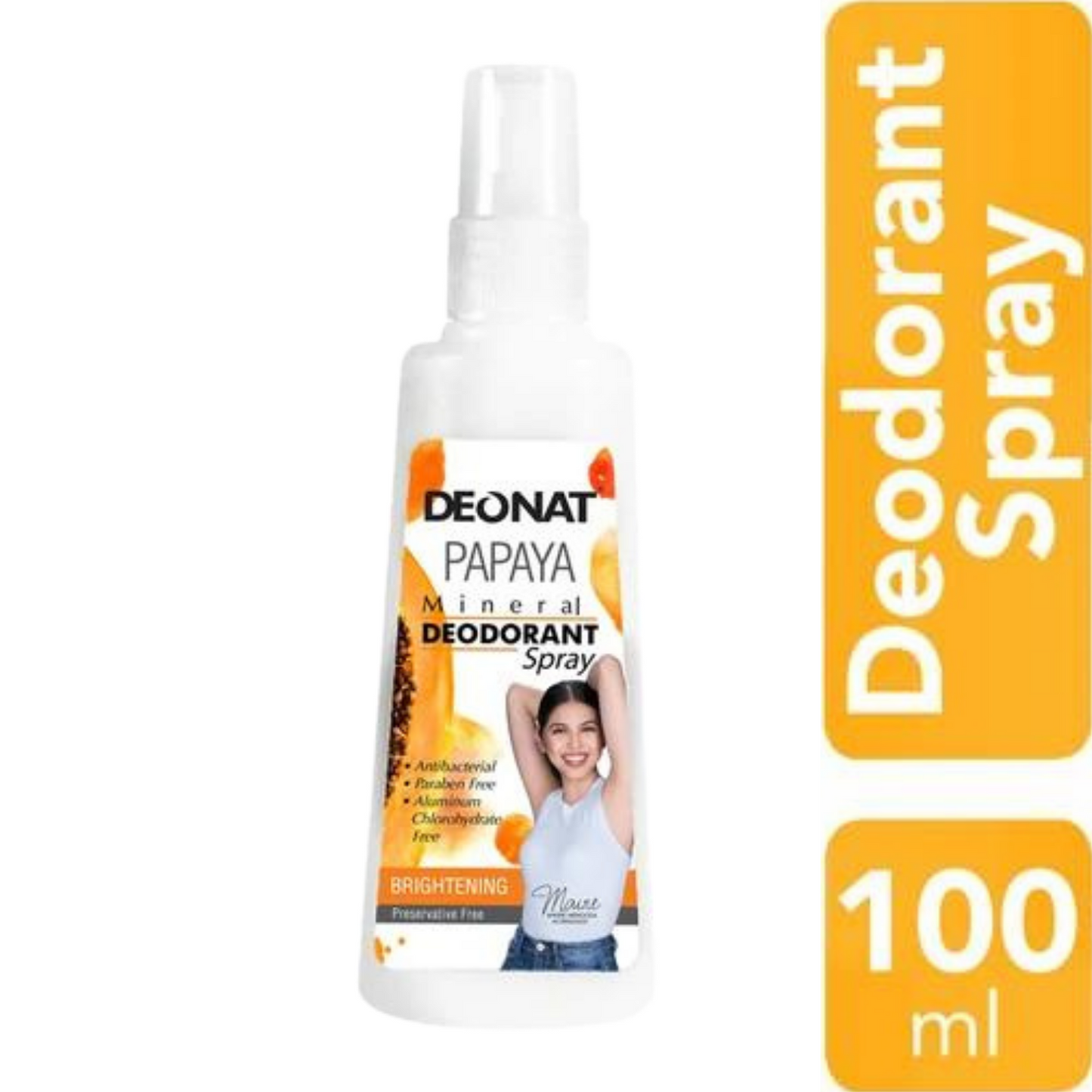 Deonat Mineral Deodorant Spray 100ml - Available in 3 Variants