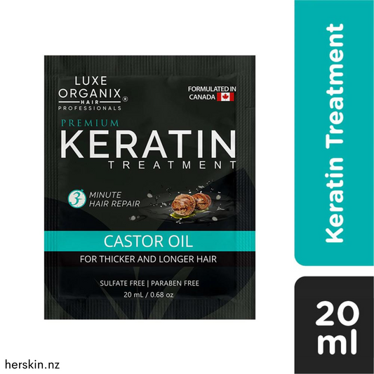 Premium Keratin Treatment Castor Oil Travel Size 20ml