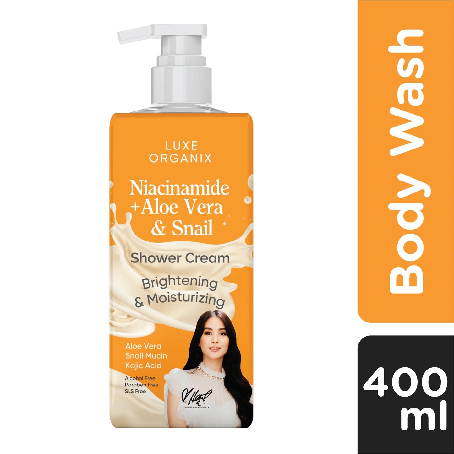 Velvet Body Wash Niacinamide + Aloe Vera & Snail Mucin 400ml