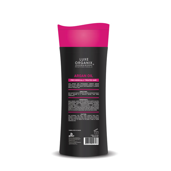 Premium Keratin Shampoo Argan Oil 210ml