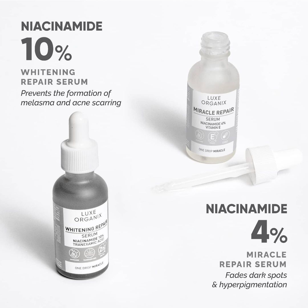 Whitening Repair Ultralight Glow Serum Niacinamide 10% Travel Size 7ml