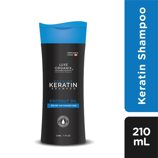 Premium Keratin Shampoo Coconut Oil 210ml