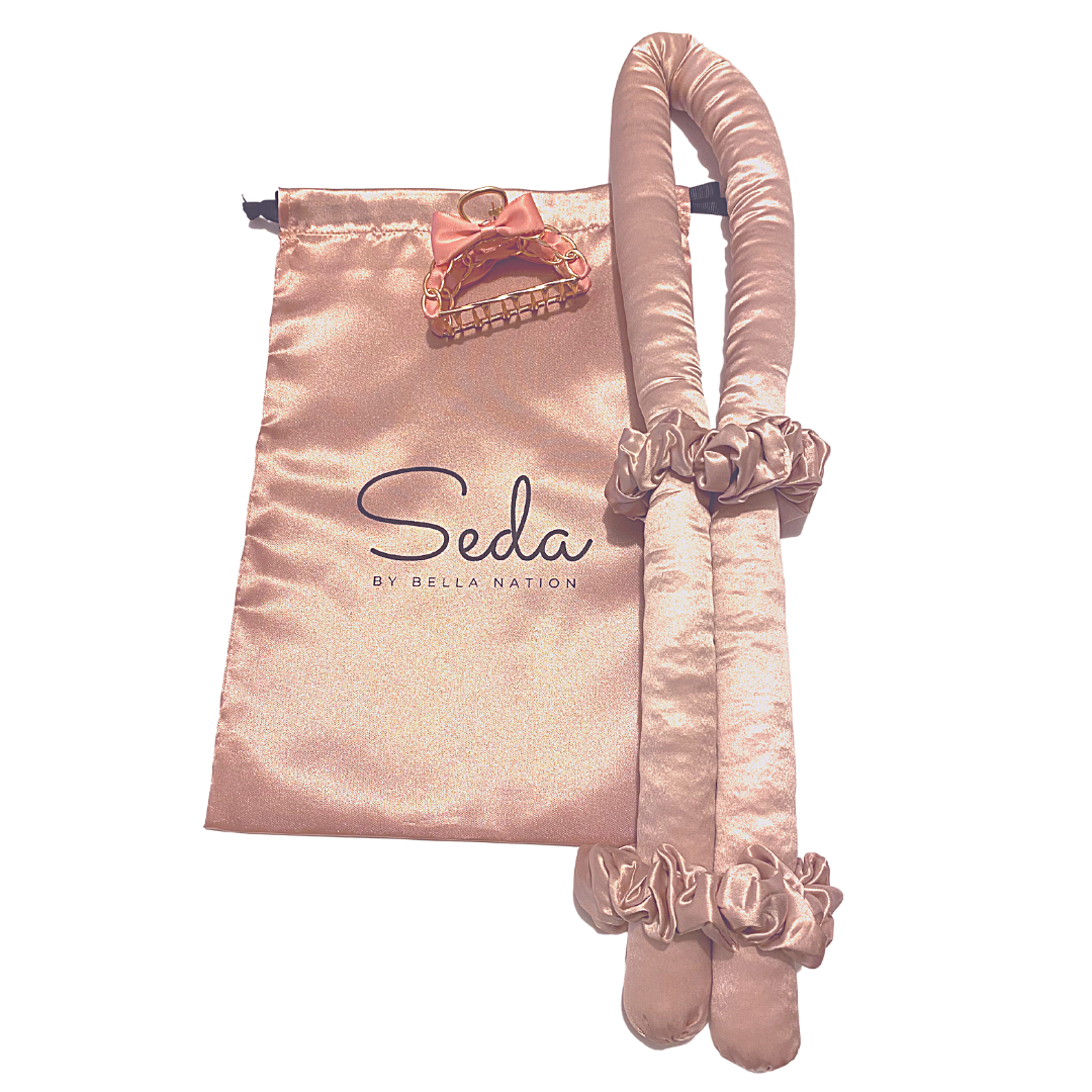 Seda Heatless Silk Hair Curling Kit