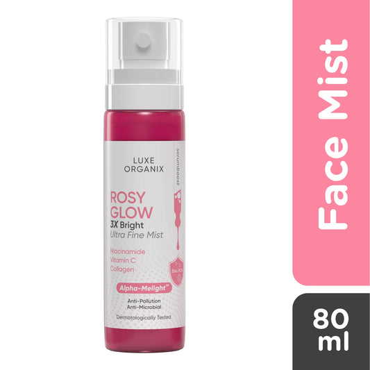 Facial Mist 3x Bright Ultra Fine Rosy Glow 80ml
